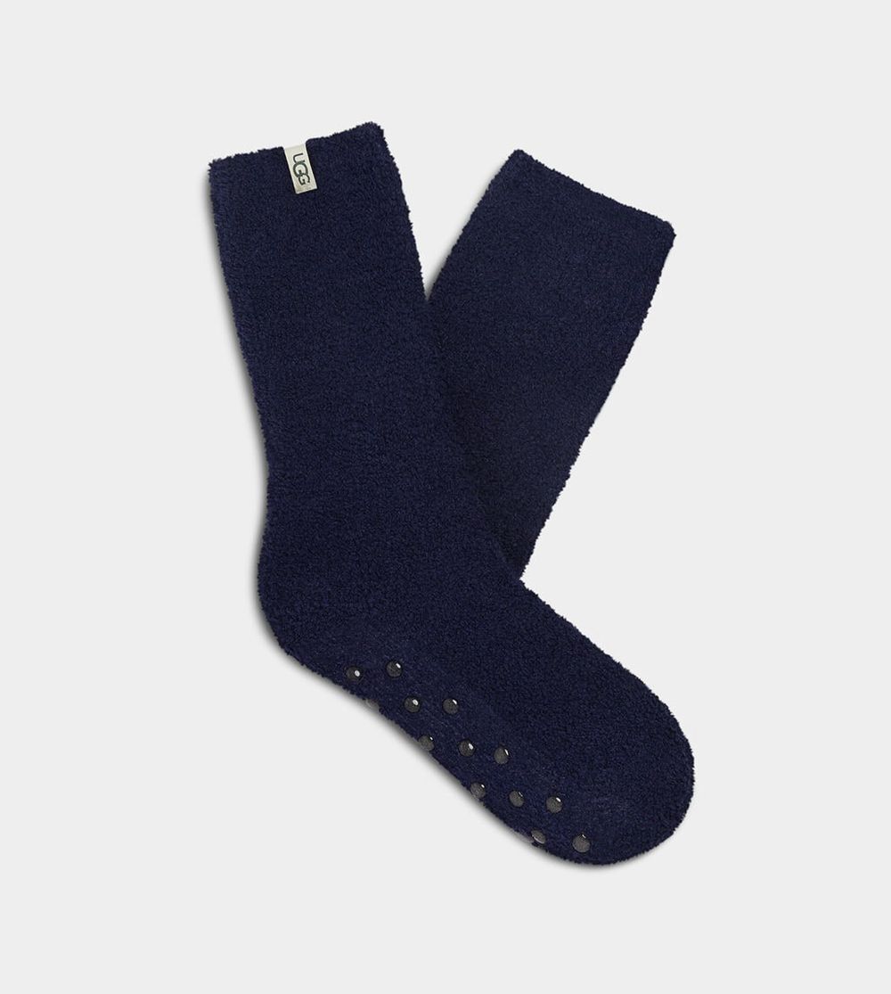 Ugg Socks Canada - Ugg Women's Alice Cozy Gripper Navy